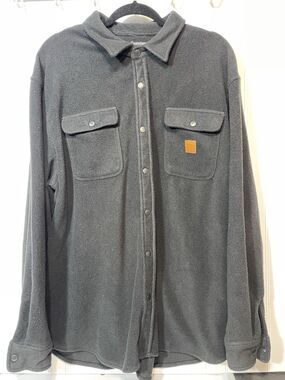 Braxton Snap Down Men’s 3X Black  100% Cotton Long Sleeve snapDown #0075
